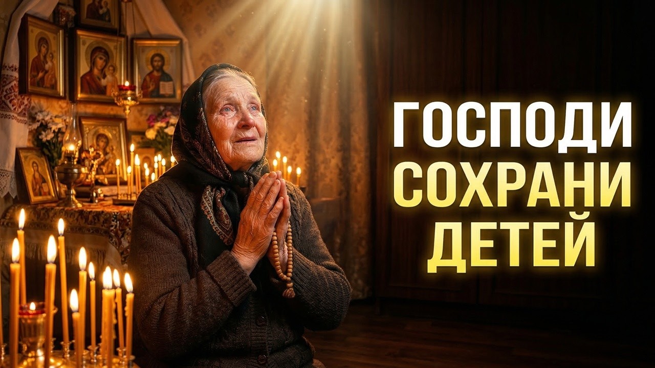Молитва о защите детей 🙏 Господи, сохрани их
