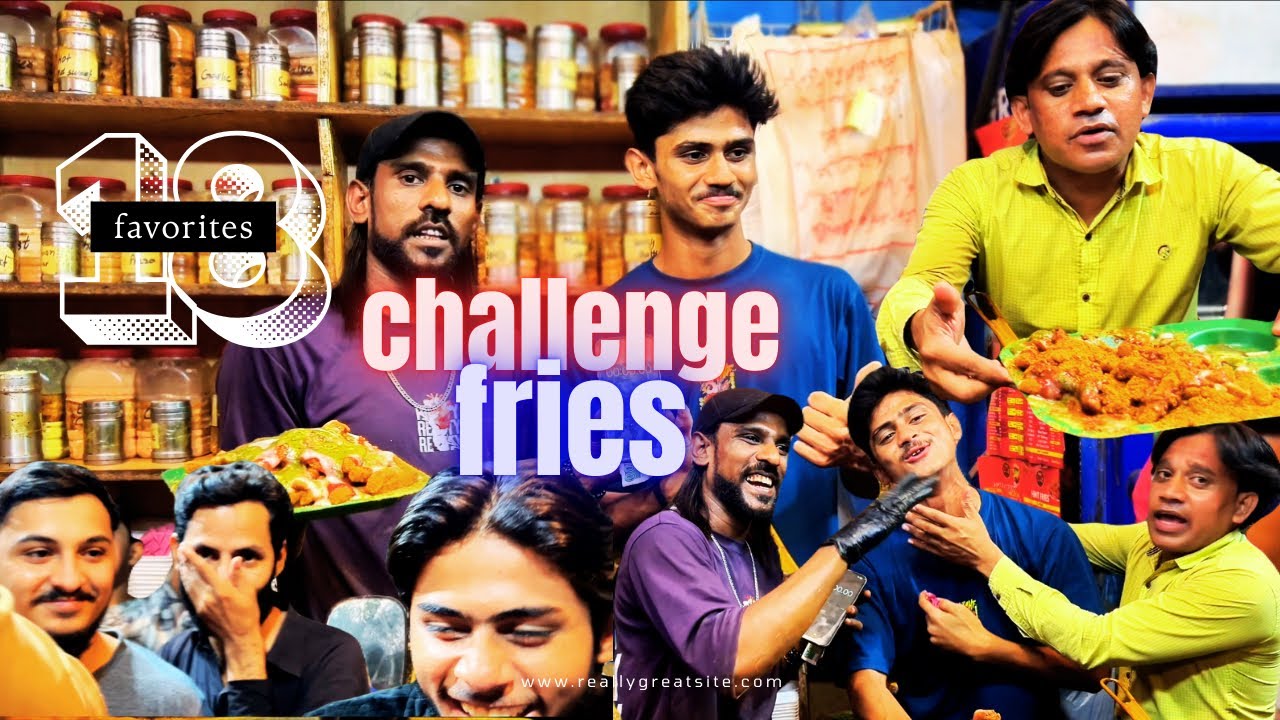 18 Spicy Flavours Fries Challenge | Winner Takes 5000 💸🔥