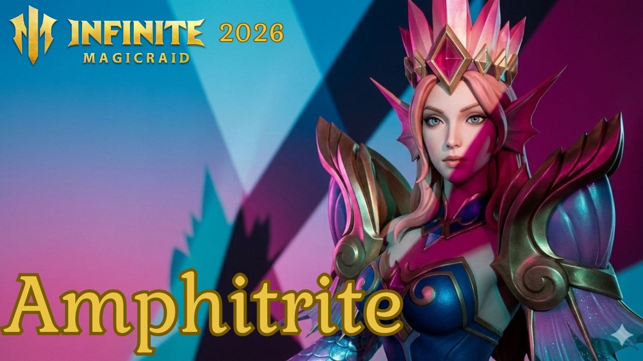 АМФИТРИТ Amphitrite НОВИНКА обзор навыков ПЕРВОЕ ВПЕЧАТЛЕНИЕ гайд INFINITE MAGICRAID imr имр Бамси