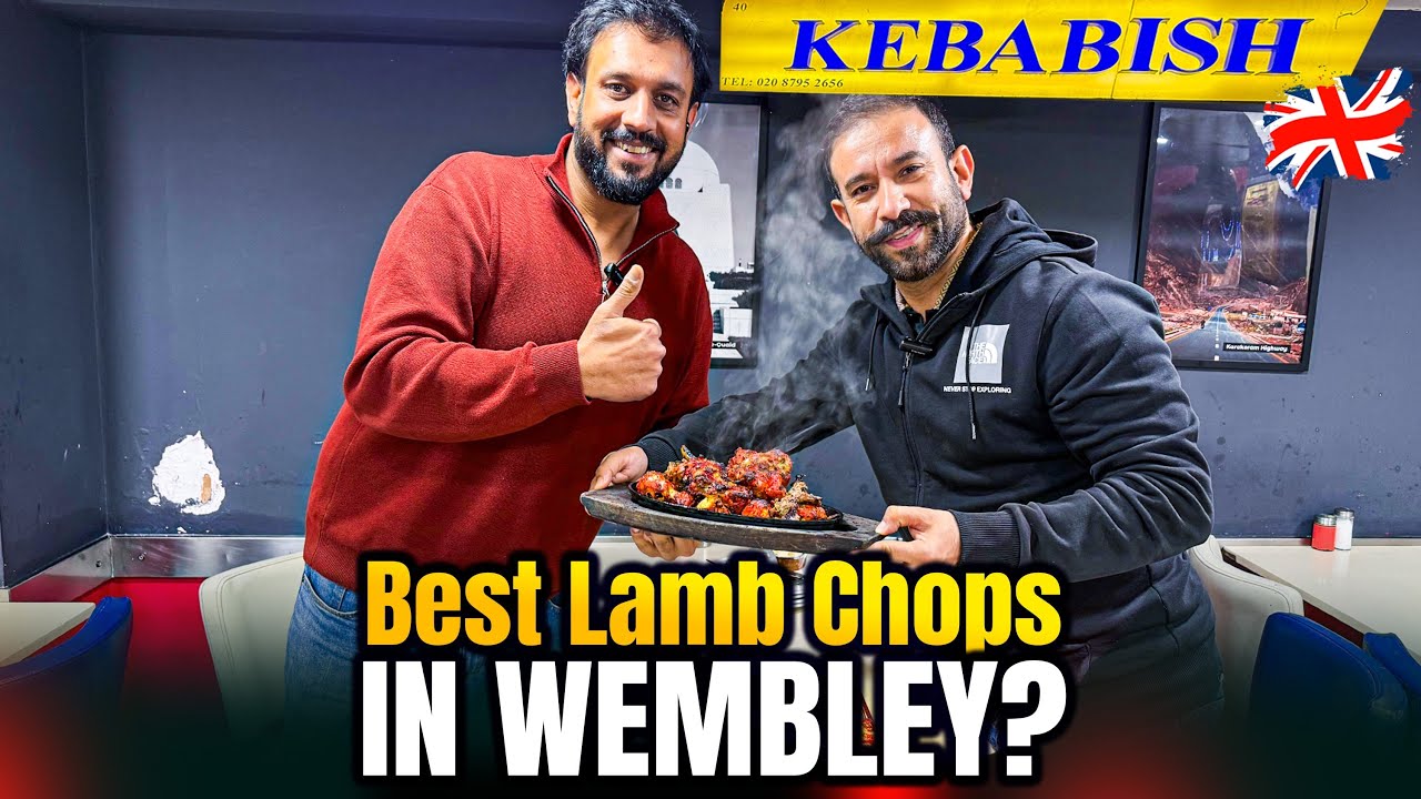 Best Lamb Chops in Wembley? 😍 | Kebabish Restaurant Review | Jawad Vlogs