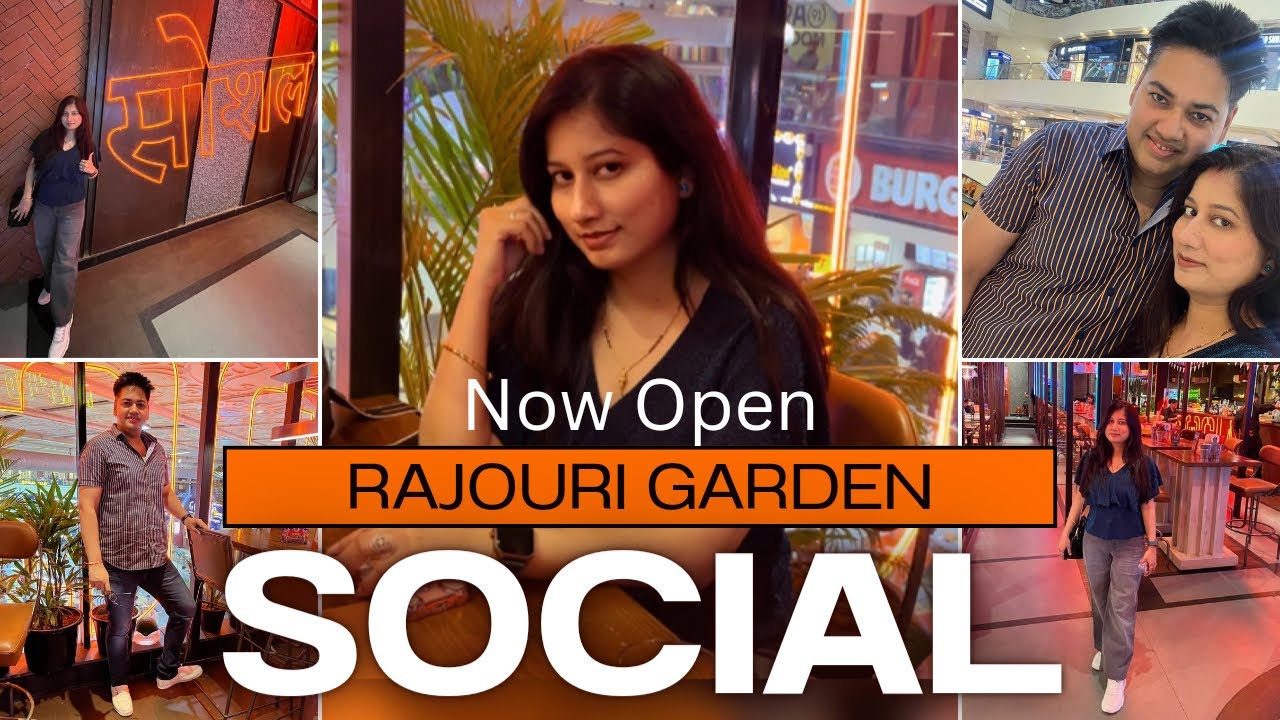 Social Rajouri Garden At Pacific mall, Tagore Garden | Rajouri Garden Social #social #pacificmall
