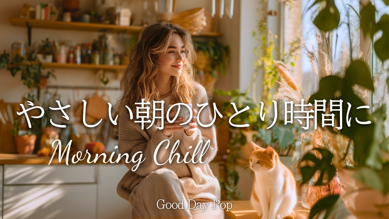 【朝の洋楽】ほっとする朝のひとり時間に聴きたい🌿心地いい洋楽プレイリスト｜作業用BGM｜Chill & Relax｜勉強・仕事にかけ流し