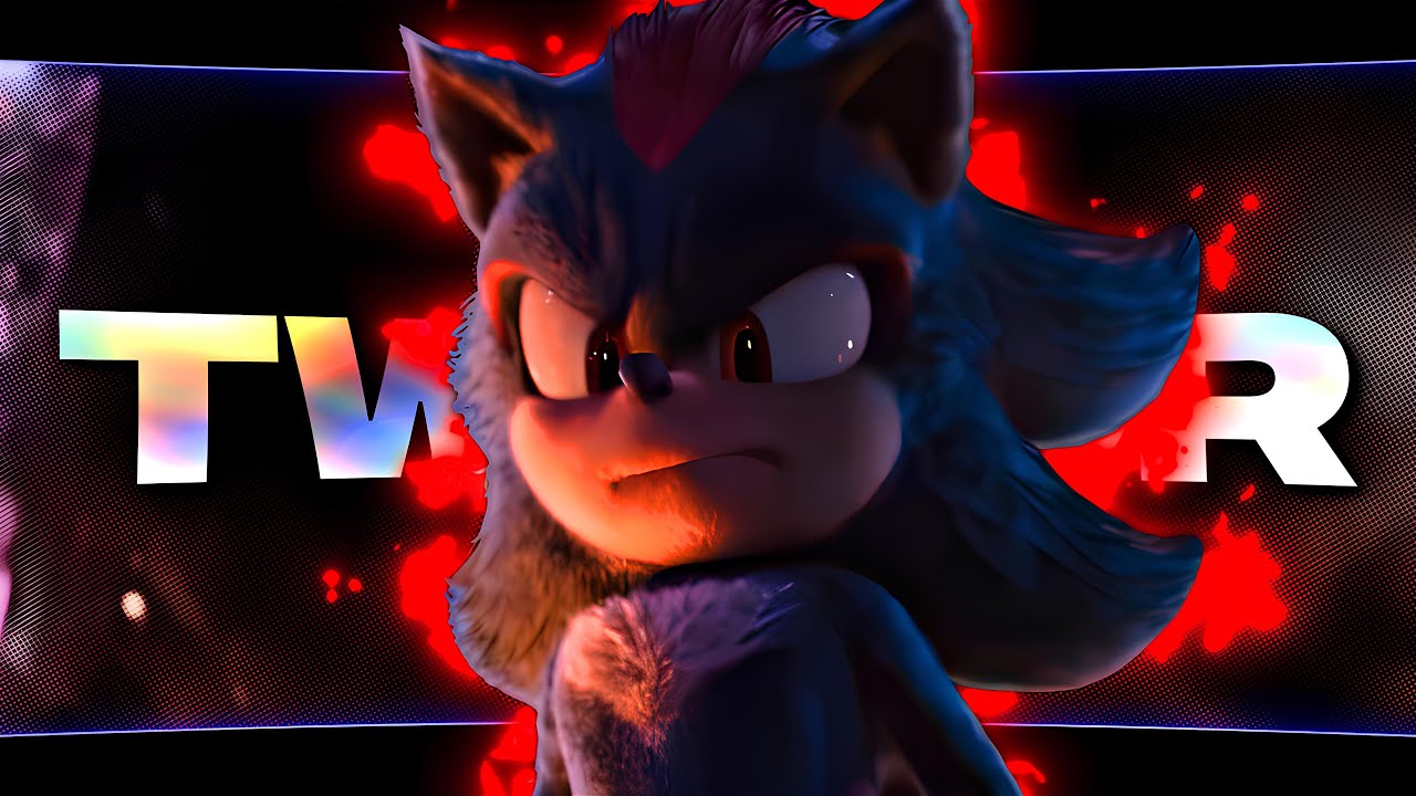 Shadow (Sonic 3 The Hedgehog) Twixtor Clips 4K + CC