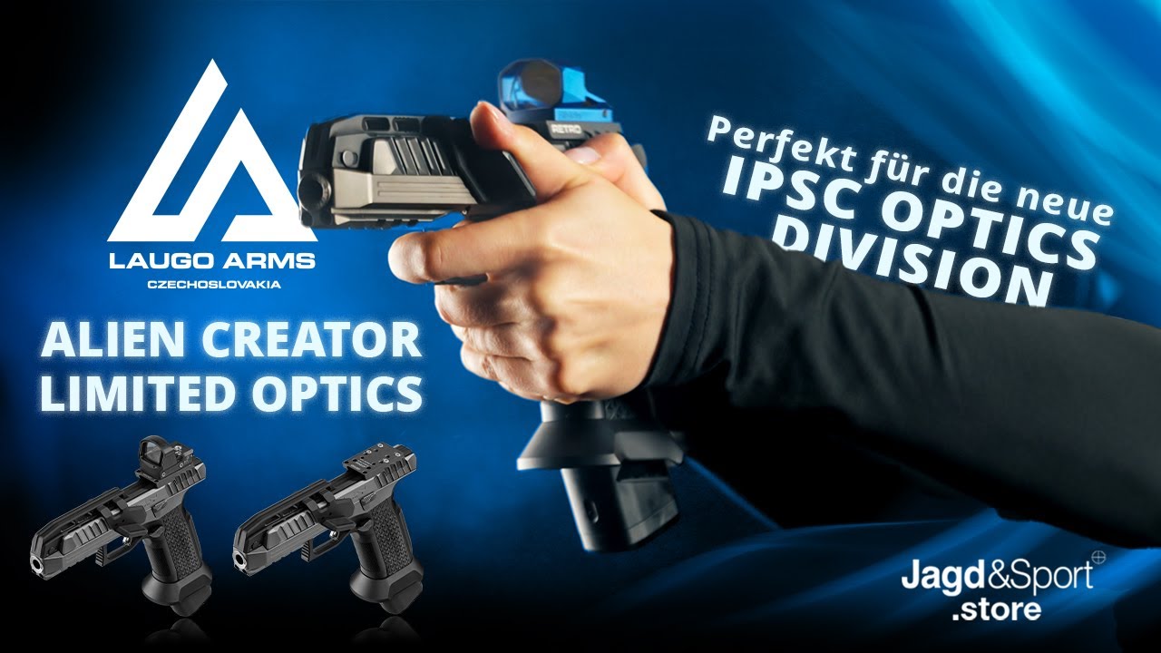 Die beste Pistole für die neue IPSC Optics Division? Laugo Arms Alien Creator Limited by Samantha