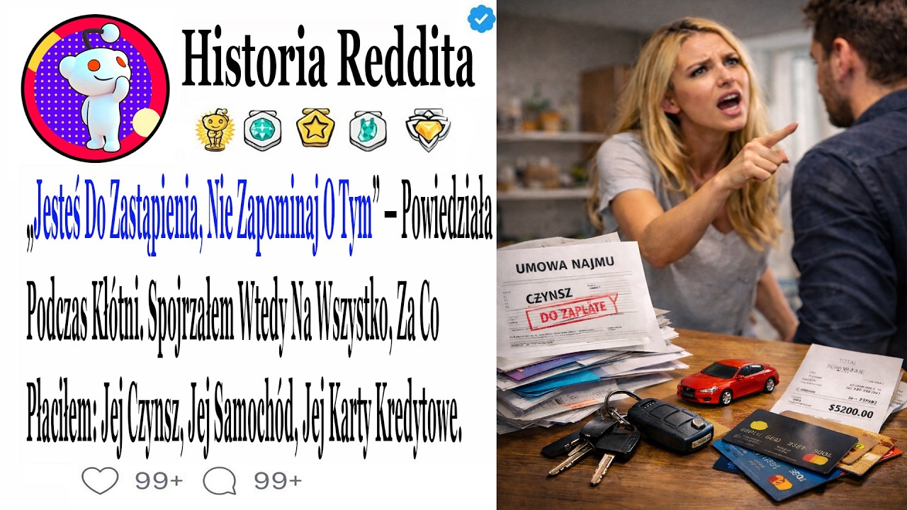 Jesteś Do Zastąpienia, Nie Zapominaj O Tym” — Powiedziała Podczas Kłótni. Spojrzałem Wtedy Na....