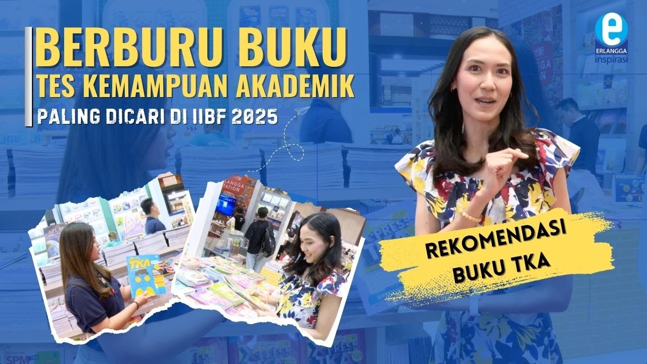 Berburu Buku Tes Kemampuan Akademik di IIBF 2025