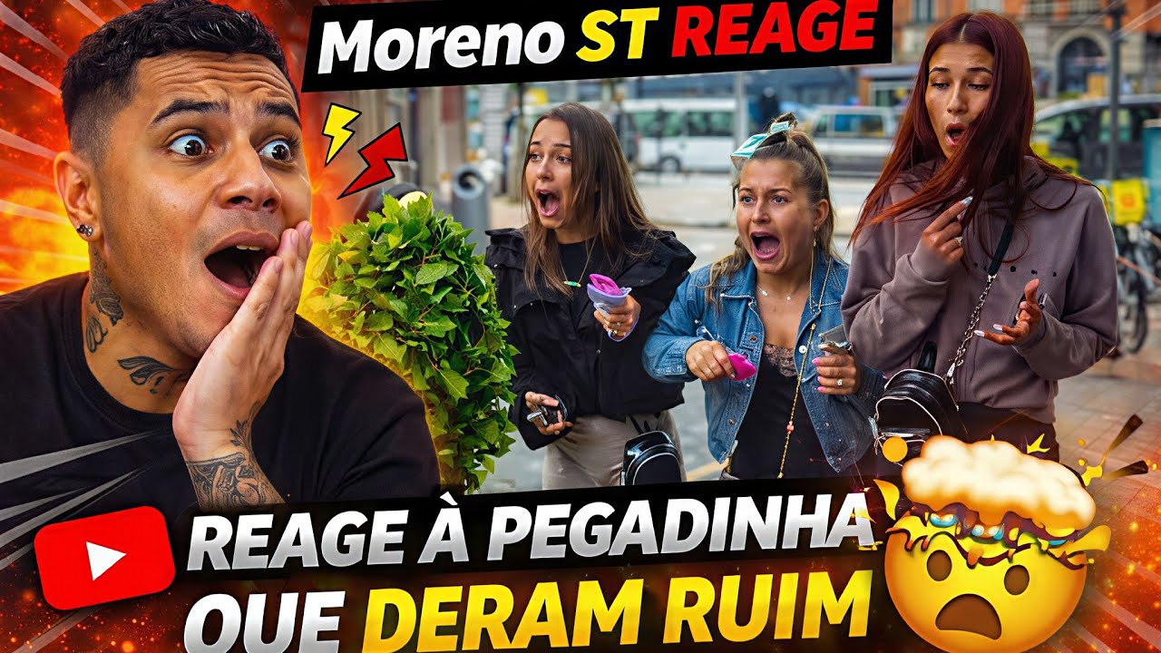 “Moreno ST REAGE _ REAGE à pegadinha que deram ruim 🤯  (PARTE1)  