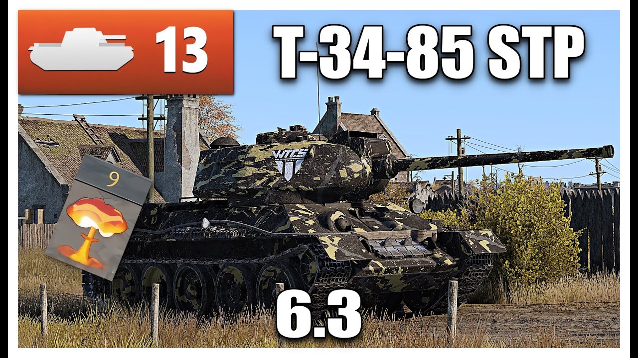 The New T-34-85 STP Is INSANE | War Thunder