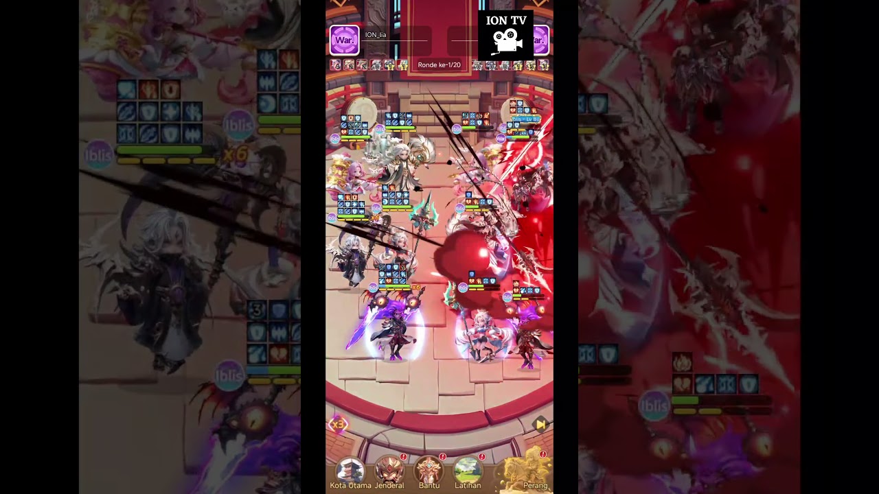 Samkok New Force. Battle mode. #games #video #gaming #gamer #game #gameplay #viral