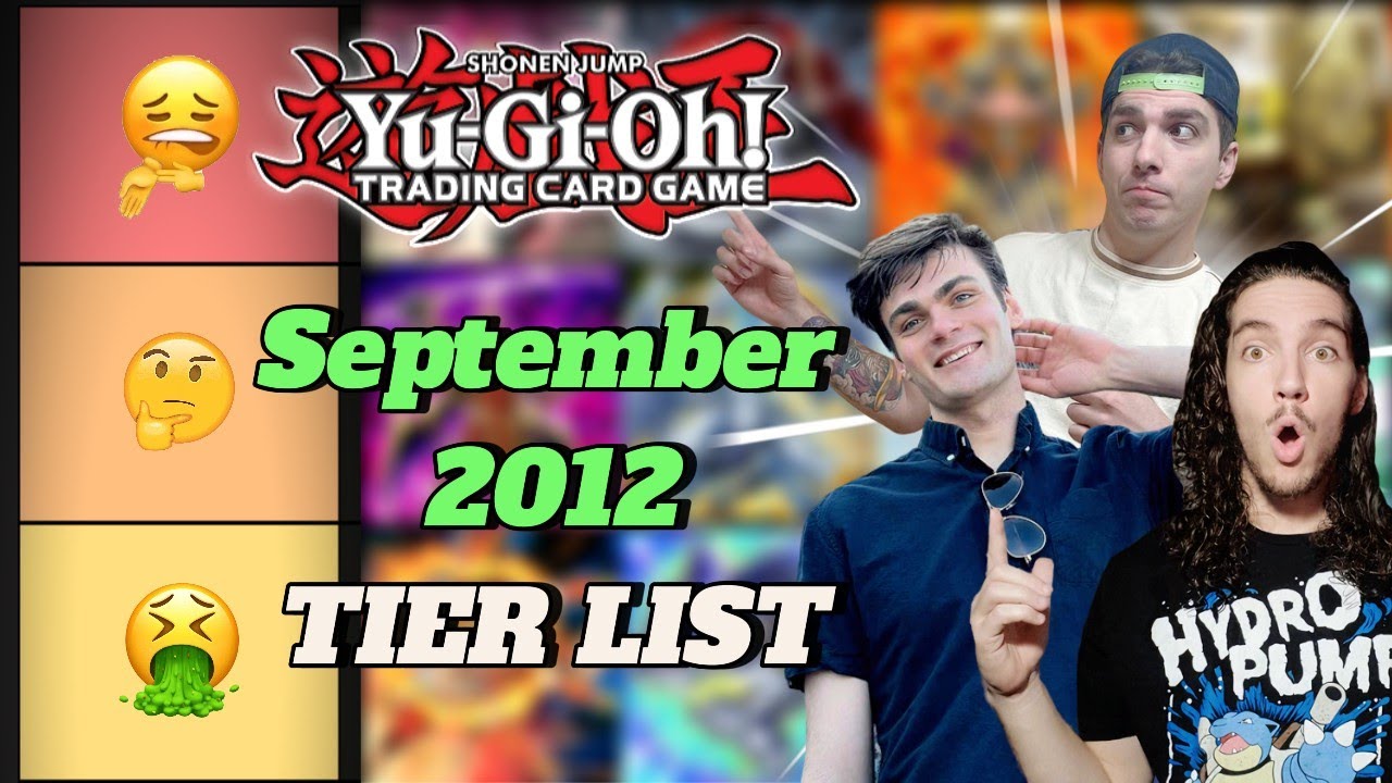 THE BEST REDU YU-GI-OH! DECKS *SEPTEMBER 2012 FORMAT* (Feat: 