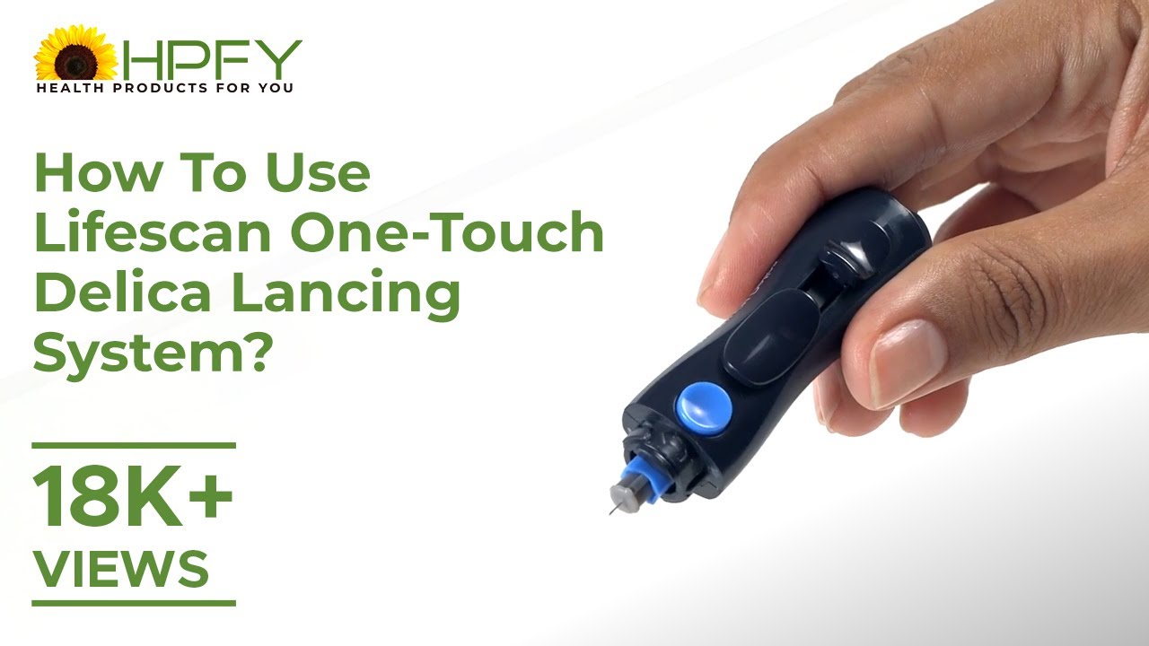 How To Use Lifescan One-Touch Delica Lancing System?