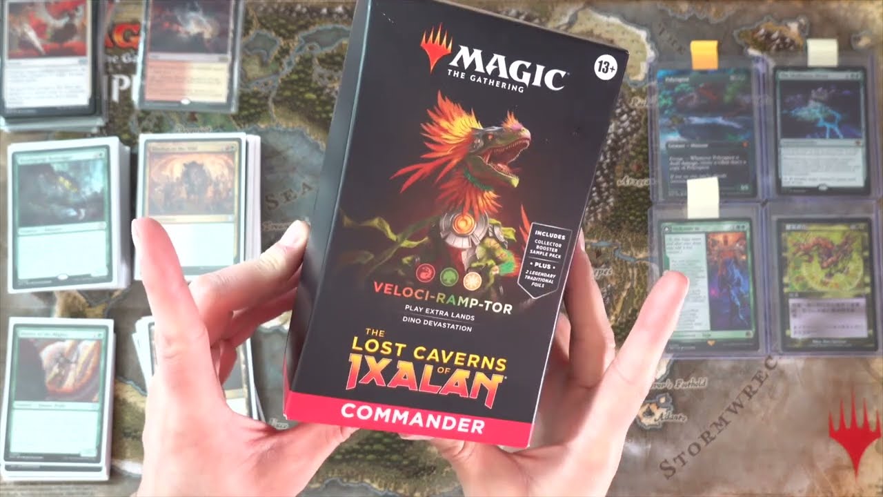 Upgrading VELOCI-RAMP-TOR Commander Deck from Lost Caverns of Ixalan - Magic the Gathering