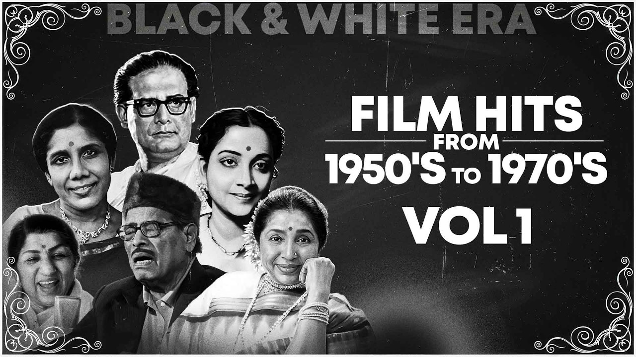 Black & White Era Film Hits From 1950s to 1970s-Vol 1 | Ei Path Jodi Na | Tumi Je Amar | Aaj Dujanar