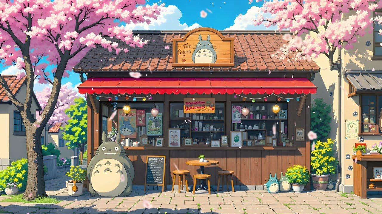 Japanese Winter Café ❄️ Warm Lofi Hip Hop Ambience on the Balcony Snow | Relax, Study, Focus