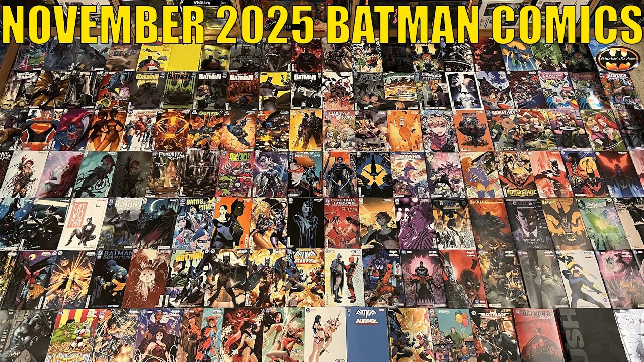All Batman & Related DC Comics From November Of 2025 Batman Deadpool Batman #1 Hush Superman Movie