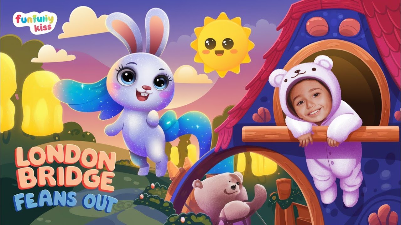 London Bridge Is Falling Down | Kids Songs | Nursery Rhymes for Children | funfinity Kids