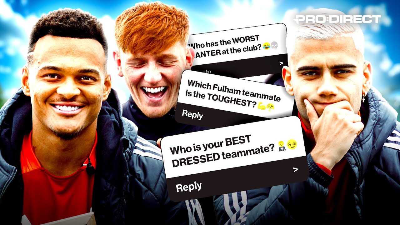 FULHAM EXPOSED! 😱 ANDREAS PEREIRA & RODRIGO MUNIZ TALK TEAMMATES WITH ANGRY GINGE 👀