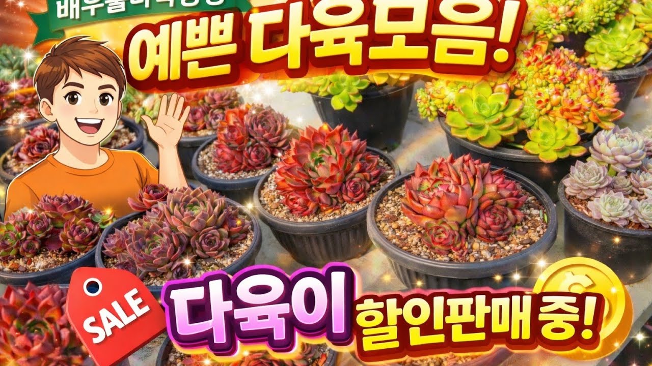 2/7)누구나좋아할 예쁜다육모음 