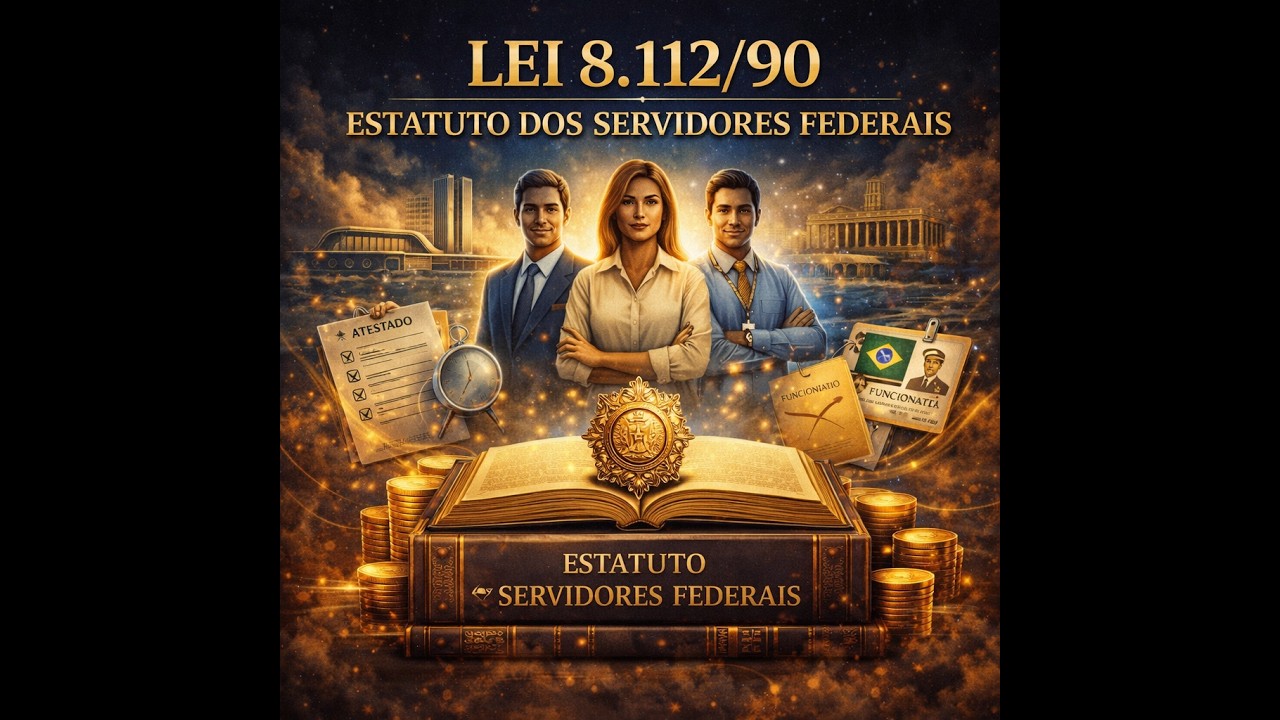 LEI 8 112 90 — ESTATUTO DOS SERVIDORES FEDERAIS