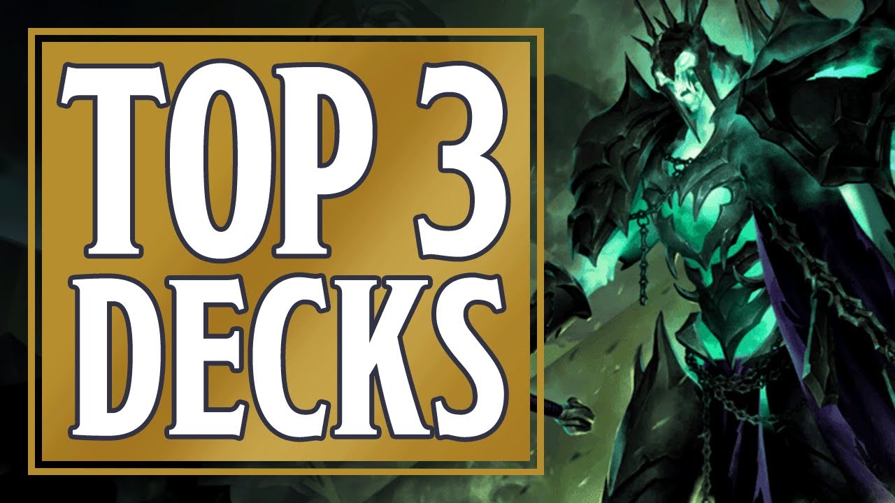 Fight Night : Legends Top 3 Decks of Week 8 | LoR Patch 1.8 | Legends of Runeterra Deck Analysis