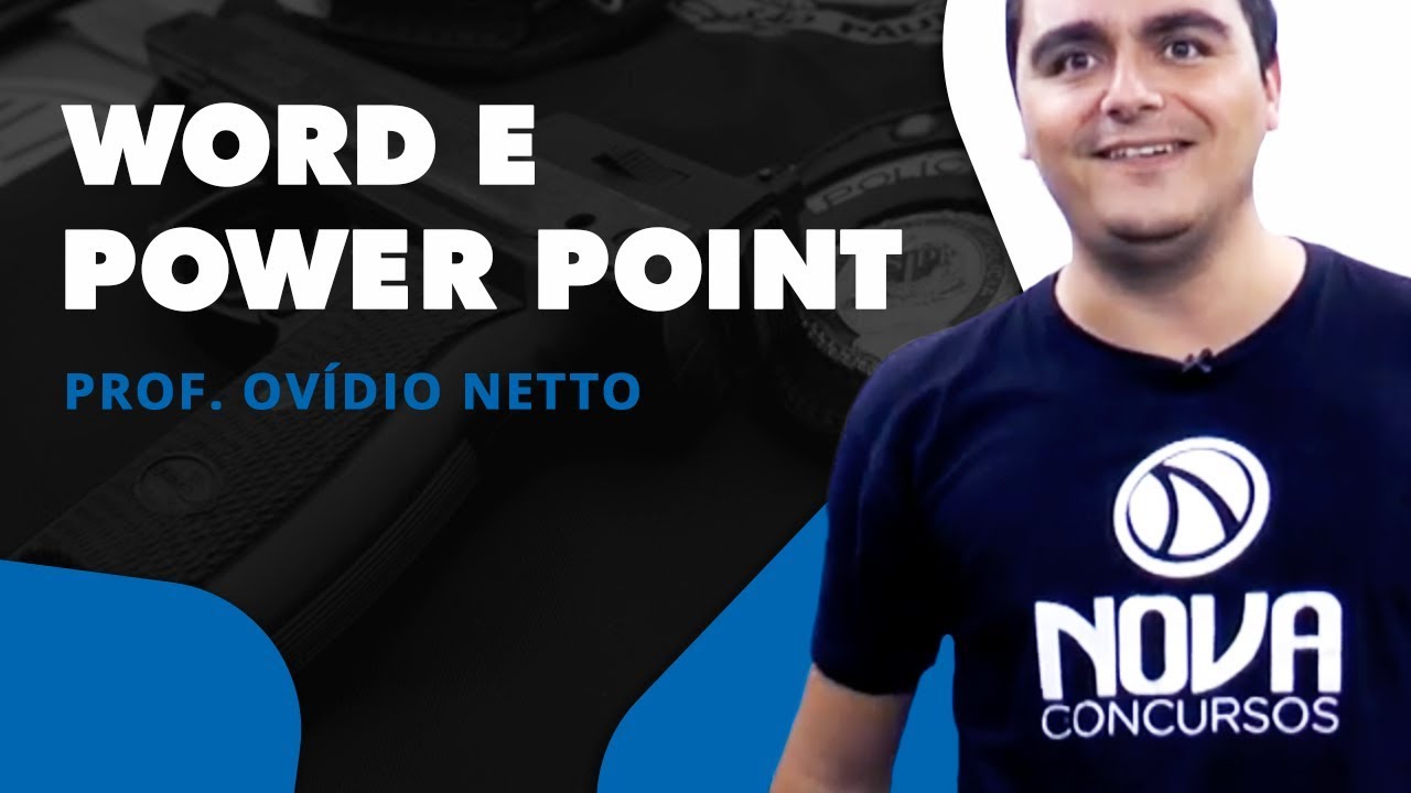 Minicurso PM SP: Informática - Word 2010 e Power Point 2010 - Prof. Ovidio Netto