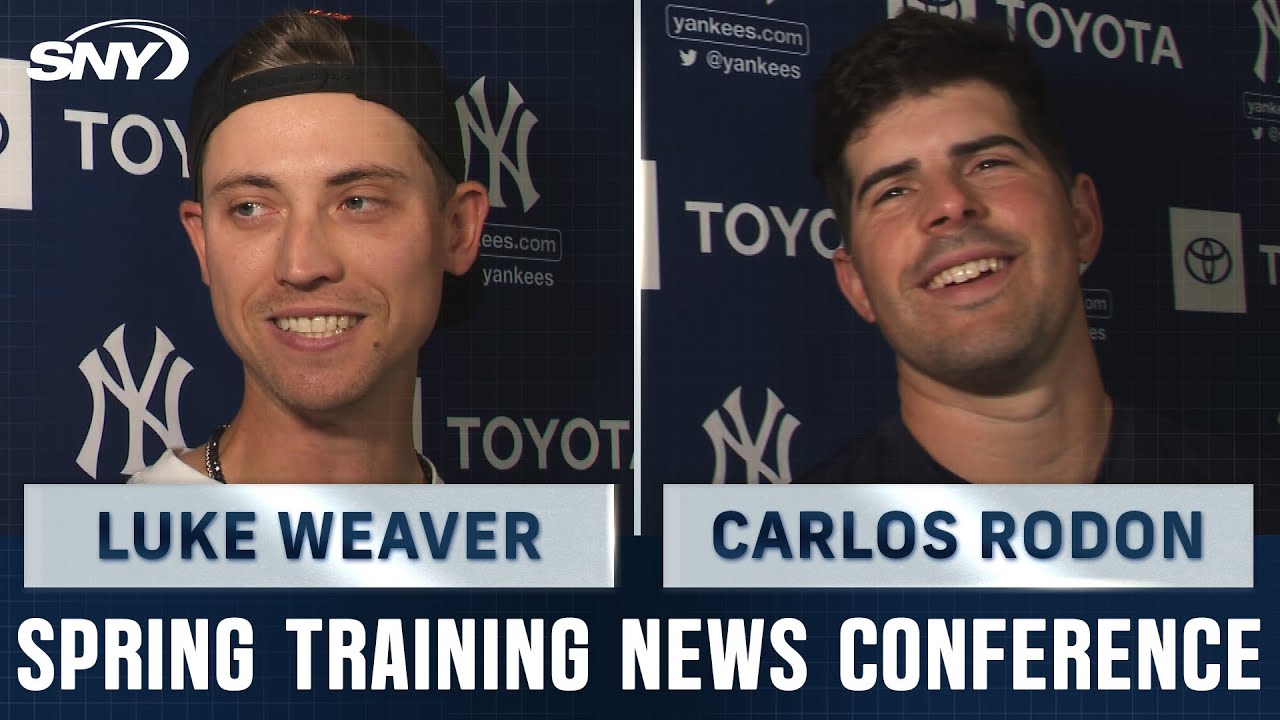 Luke Weaver and Carlos Rodon on Juan Soto's departure and preview facing him this year | SNY