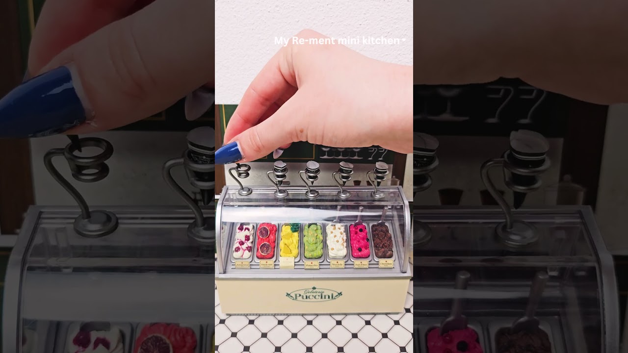 Mini ice cream 🌟 #perfectfit  #miniature #asmr
