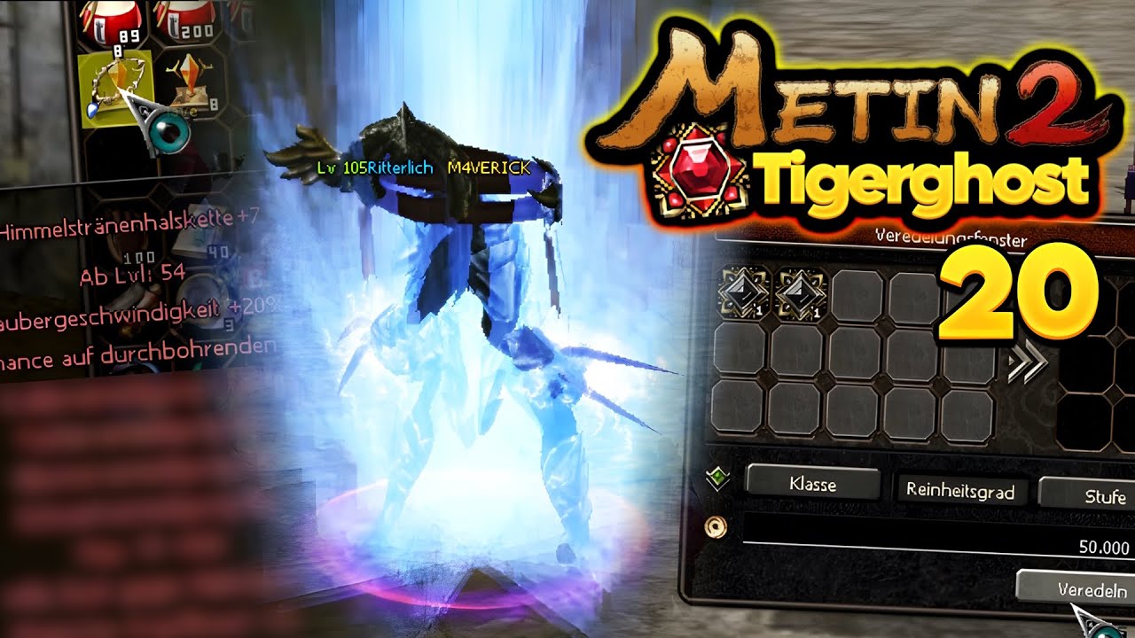 Metin2 Tigerghost [20] - Exze Onyx & Segnugen & Lykaner Lv105?