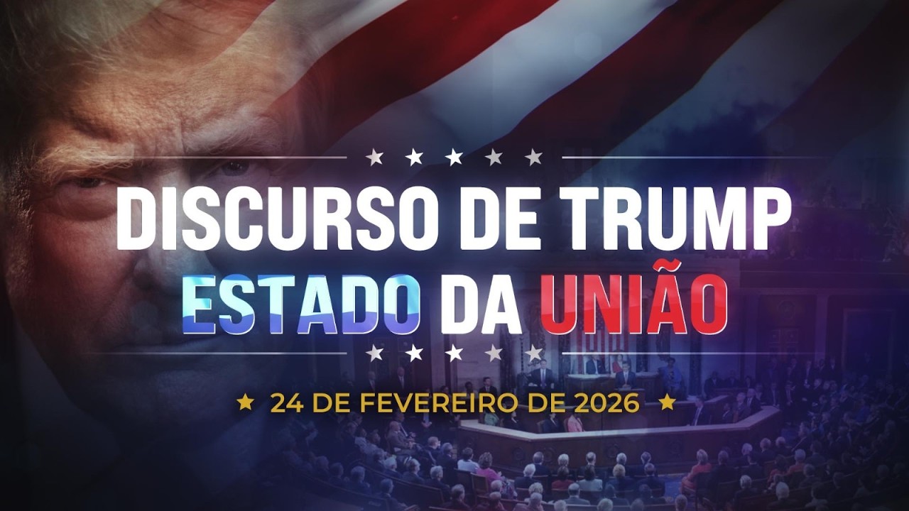 DISCURSO DO ESTADO DA UNIÃO DE DONALD TRUMP - 24/02/2026   #Trump #Imigração #EstadoDaUnião