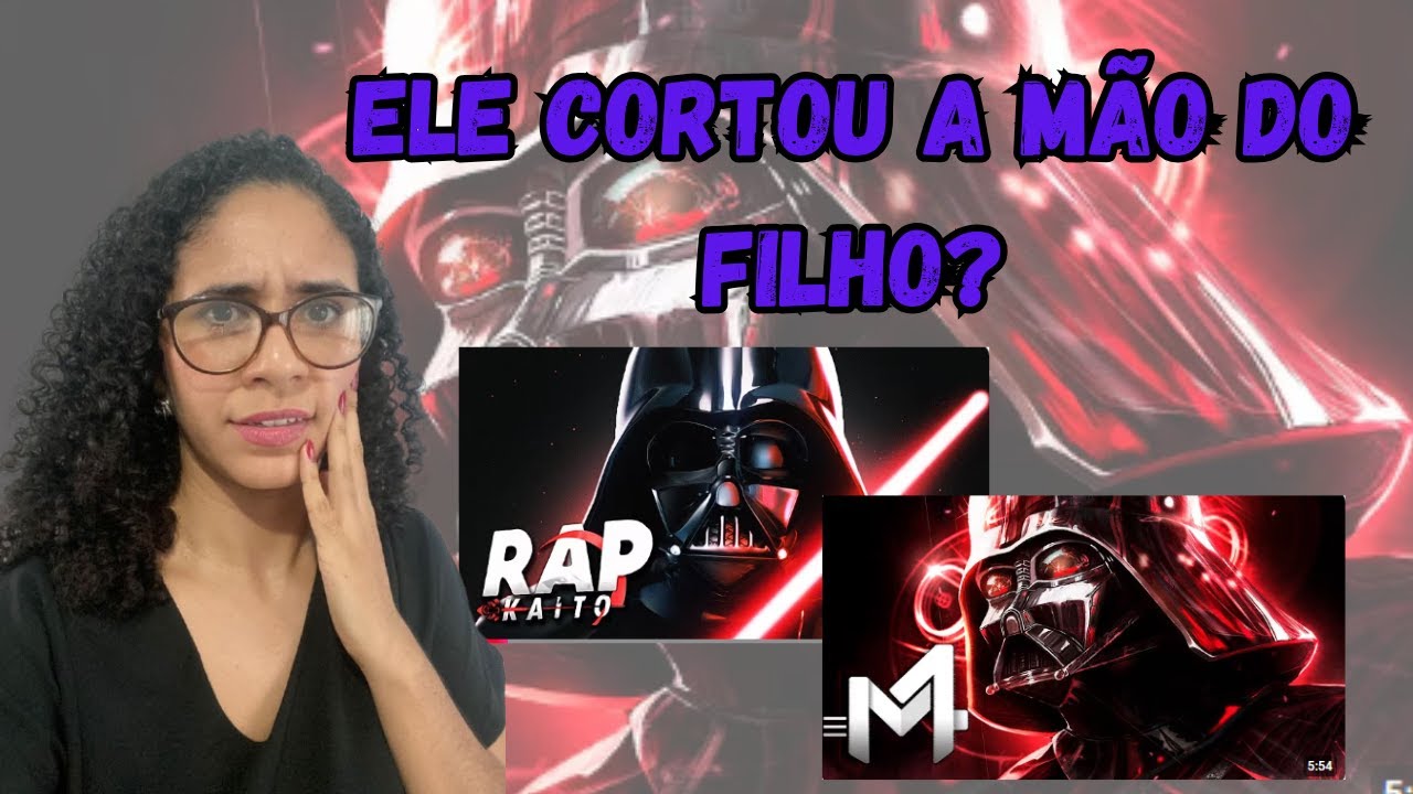 Professora react - Darth Vader 2 em 1