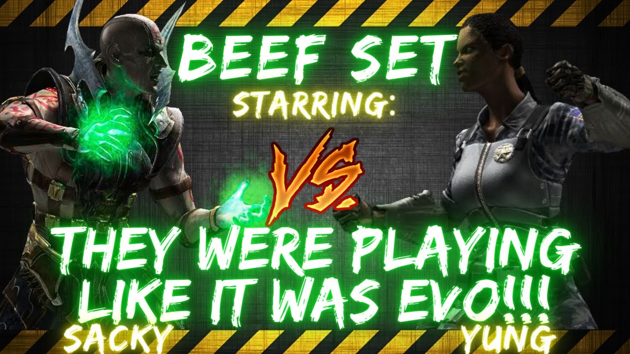 BEEF SET ft. Sacky vs Yungmonster | THEY WERE PLAYING LIKE IT WAS EVO!!! 🎤😎🔥