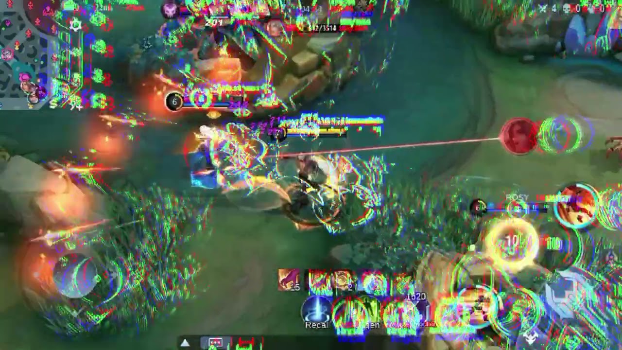 Gusion k' highlights/brutal damage 🔥