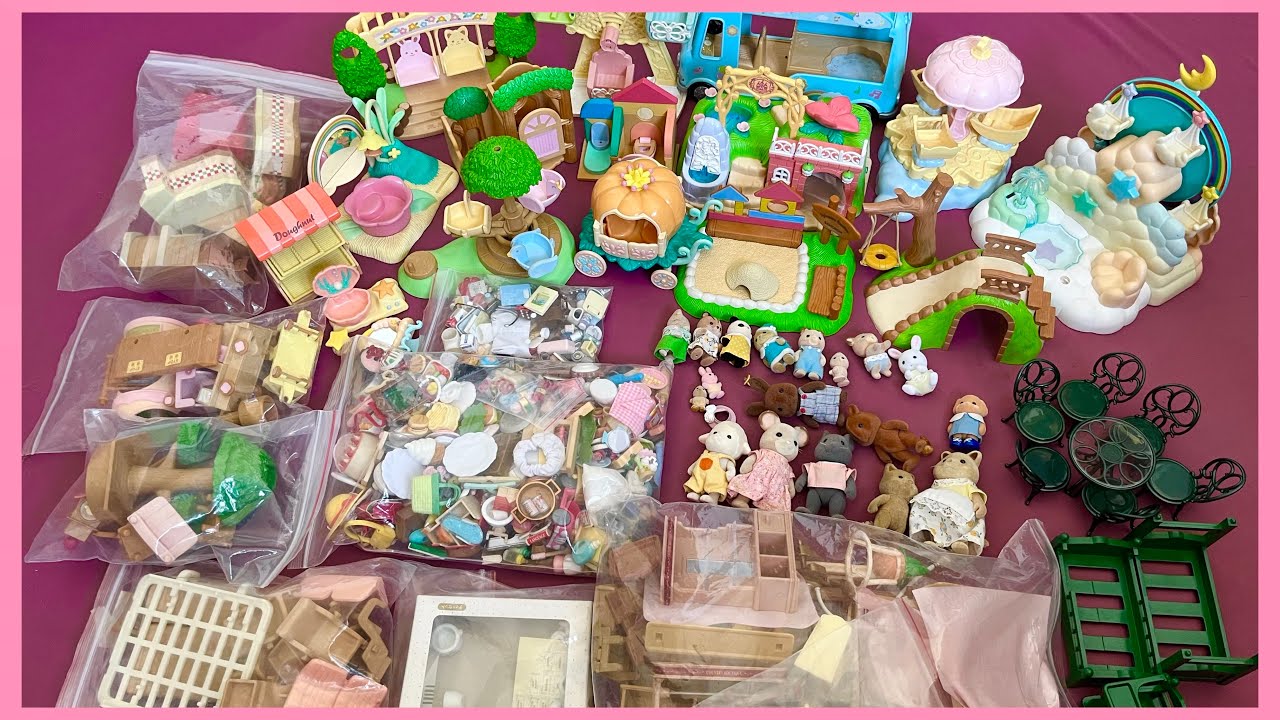 Unboxing Sylvanian Families haul 📦 [ASMR]