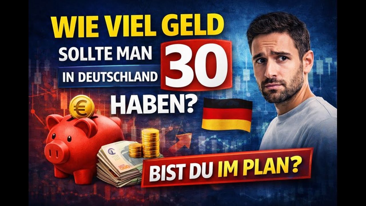 Wie viel Geld sollte man mit 30 in Deutschland haben?