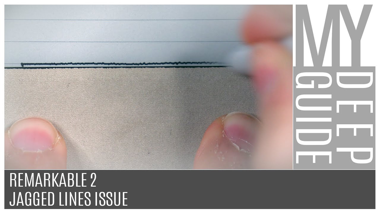 Remarkable 2: Jagged Lines Issue