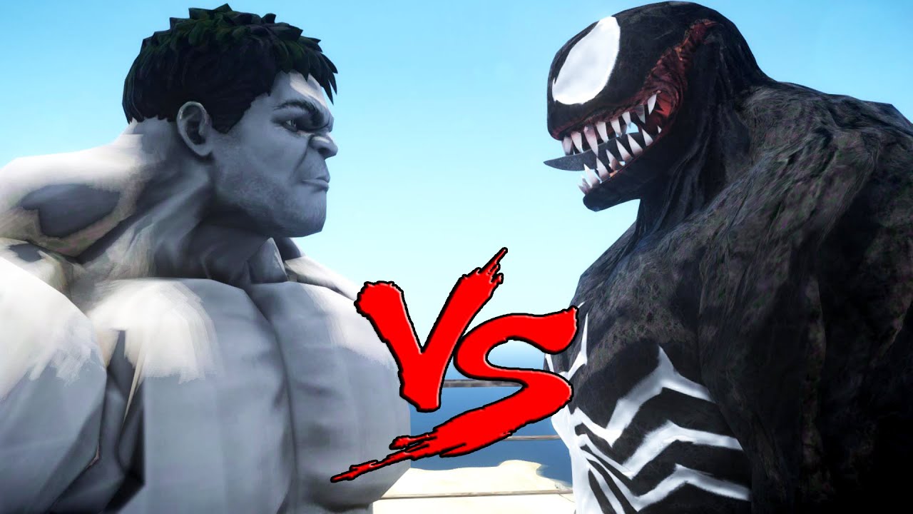 GREY HULK VS VENOM - EPIC BATTLE