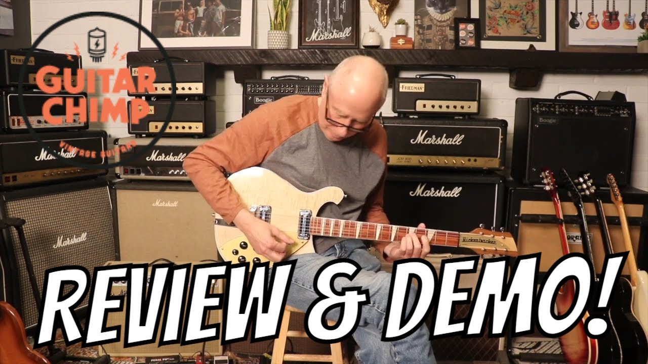 '09 Rickenbacker 660 6-String Mapleglo | Review & Demo!