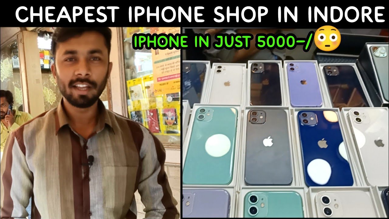 Cheapest iPhone Shop in Indore || Mobile Shop in Indore || Indore Novelty Market || #dollarmarket ||