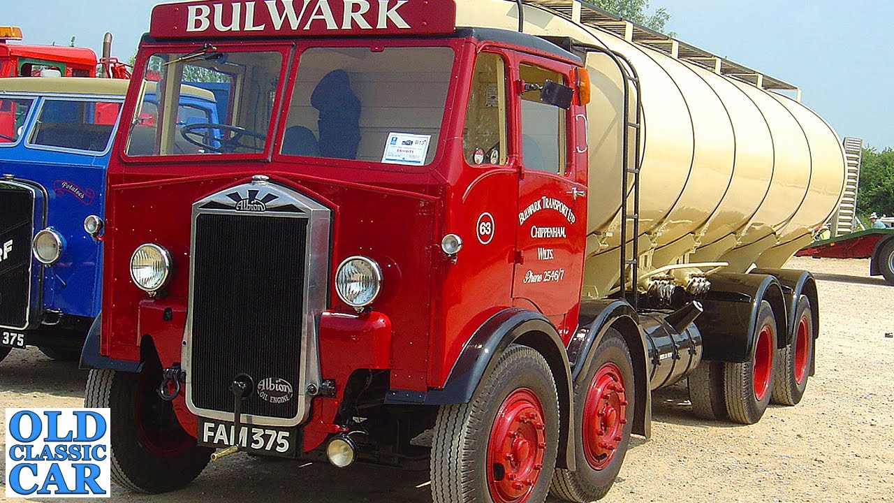Albion lorries - classic Albions inc Chieftain, Claymore, Clansman, Reiver, Super Clydesdale trucks