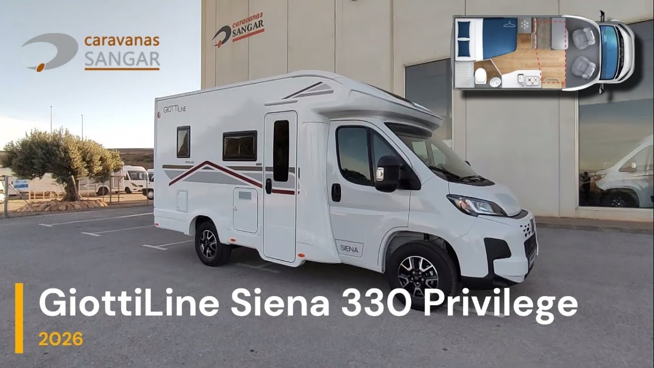 GiottiLine Siena 330 Privilege 2026 - САНГАР КАРАВАНЫ