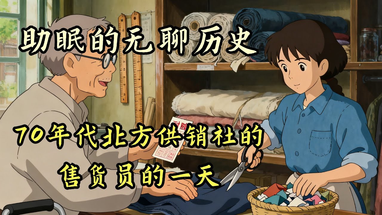 70 年代北方供销社的售货员，平凡又热闹的一天|助眠故事