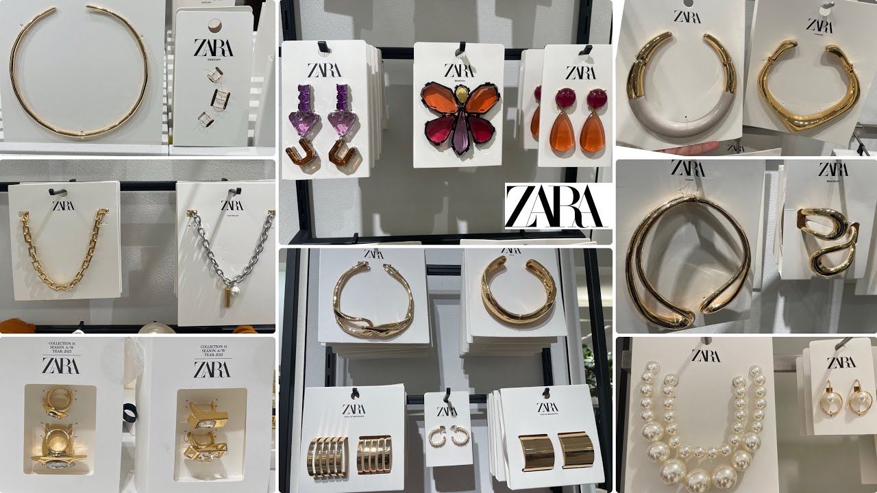 ZARA JEWELRY AND ACCESSORIES NEW COLLECTION / OCTOBER 2023