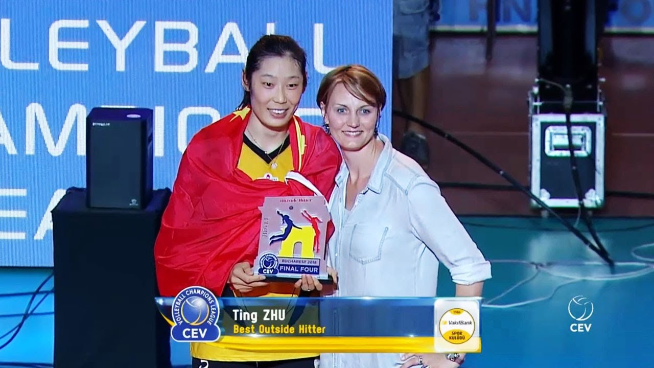 จู ถิง วาคึฟบังค์ Zhu Ting (朱婷) VakıfBank | highlights