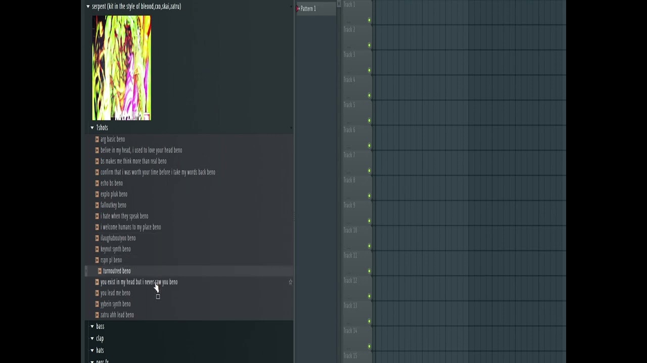 [DRUM/ONESHOT KIT] BLEOOD,CXO,SKAI,ZATRU - 
