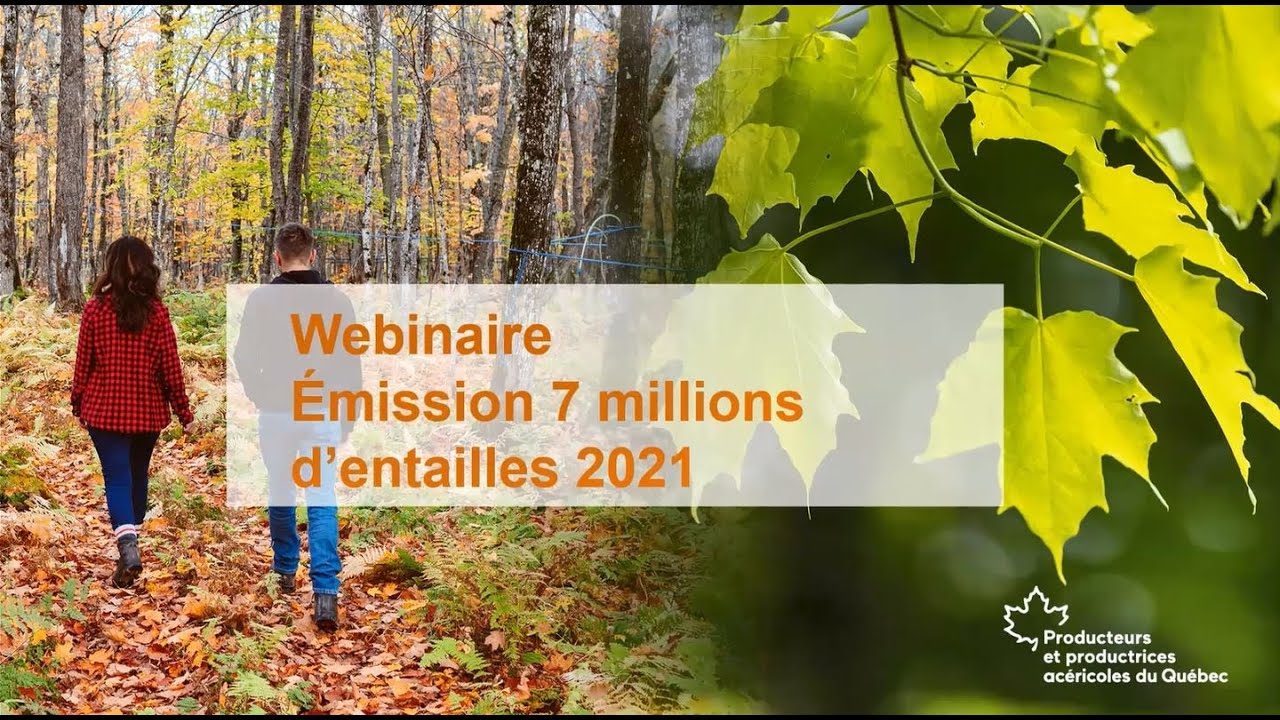Pr&eacute;sentation sur l'&eacute;mission de 7 millions d'entailles de contingent pour 2021