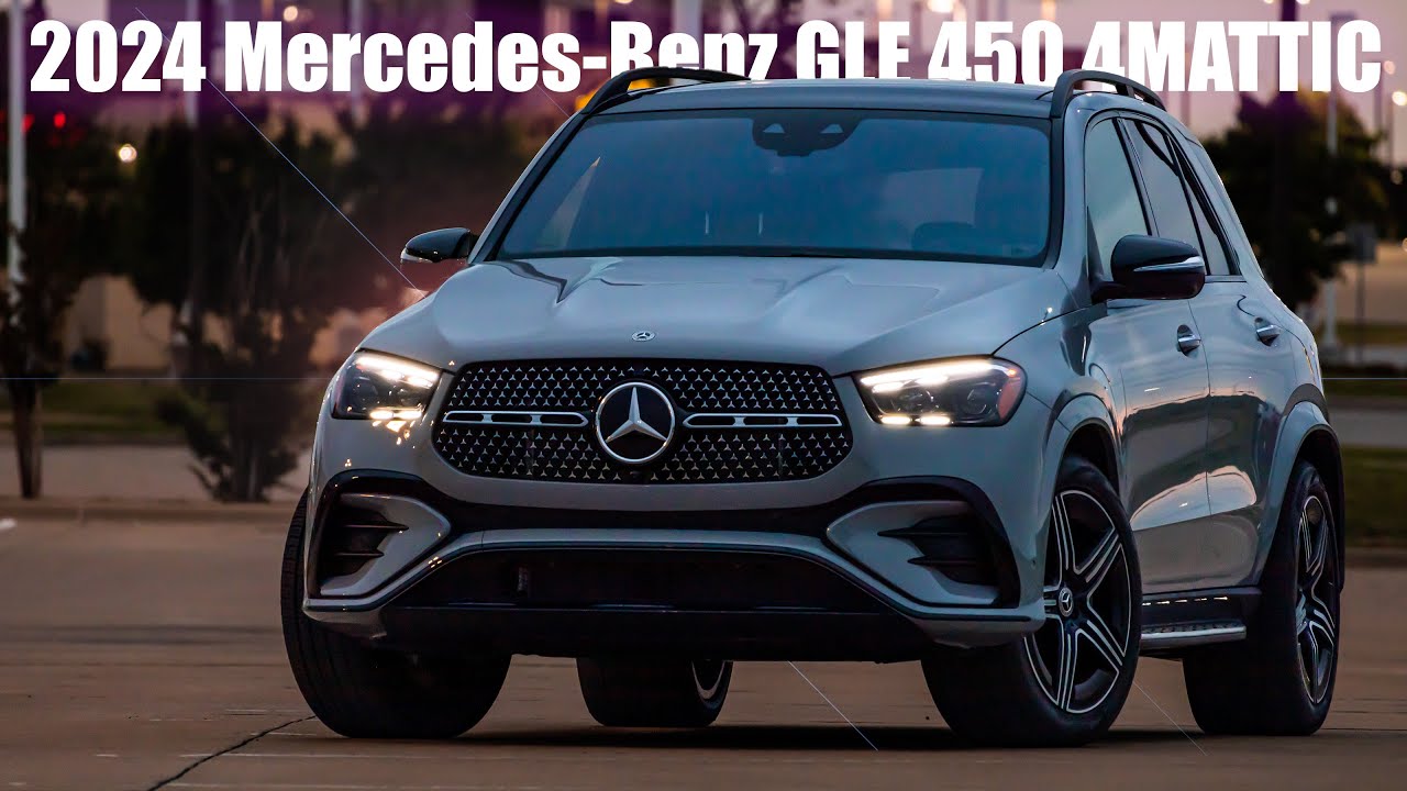 Первый взгляд на Mercedes-Benz GLE 450 4MATIC 2024 года: все, что вам нужно знать