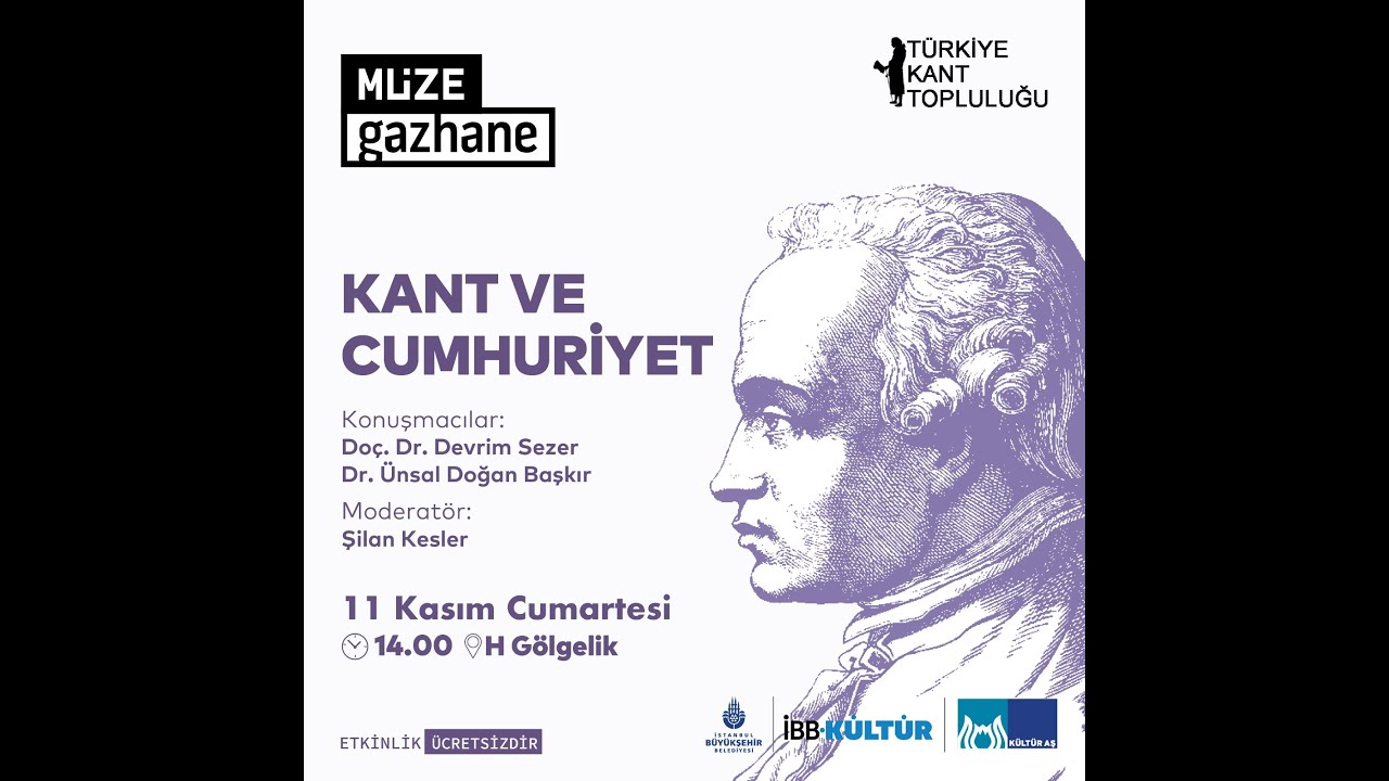 Kant ve Cumhuriyet (Türkiye Kant Topluluğu Konuşması)