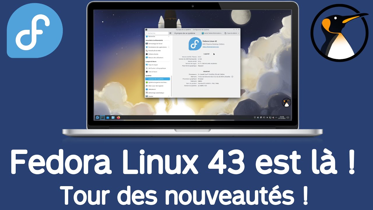 Fedora 43 est là ! Tour des nouveautés !