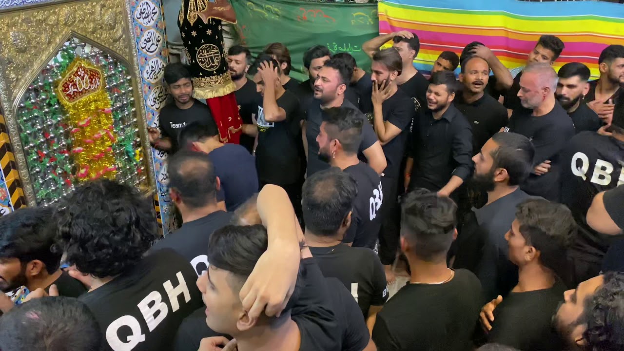 MU KA PURSA MUQAM E SHAHZADA ALI AKBAR swt KARBALA 19 SAFFAR 1442/2020 Laash Se Lipti Hui