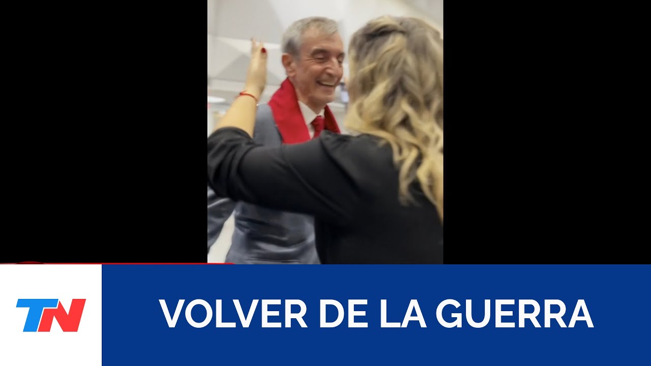 VOLVER DE LA GUERRA: As&iacute; fue el emotivo regreso de Nelson Castro a TN: aplausos, abrazos y lagrimas